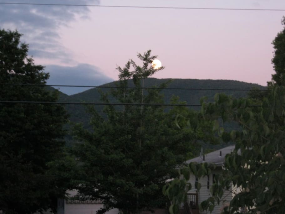 Mount Beacon view from front of the house
