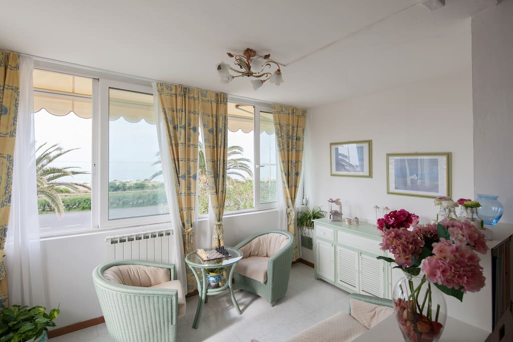 Veranda vista mare