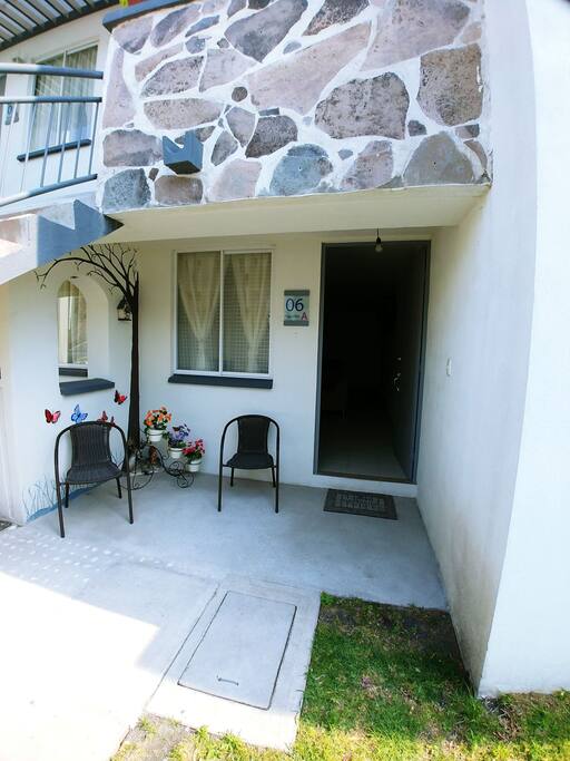 Fachada de la casa