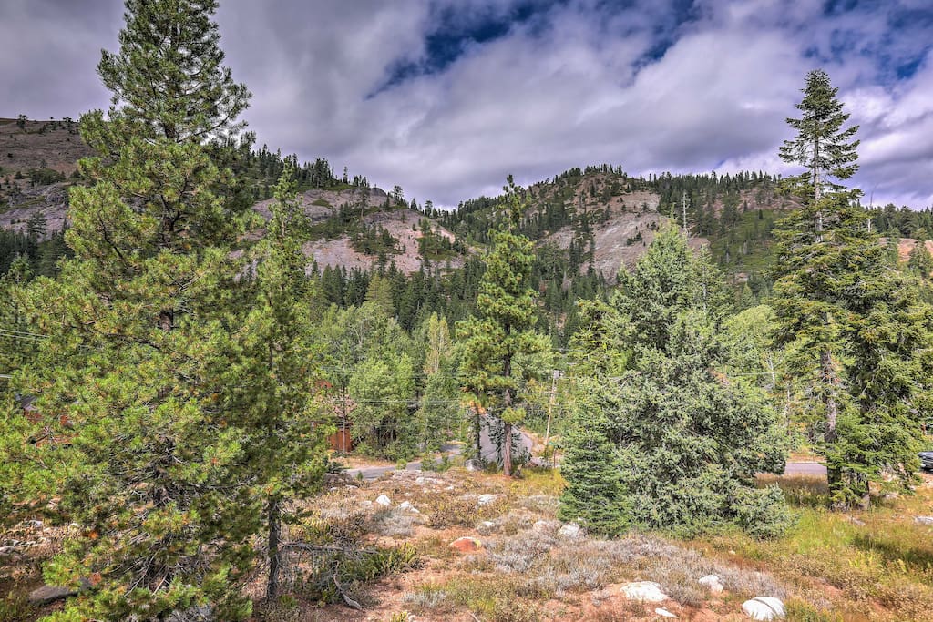 Step outside for fresh air and views like this!