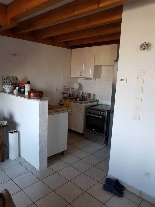 cuisine équipée.