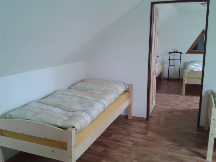 Ubytování - pokoj č. 1 (4 lůžka)