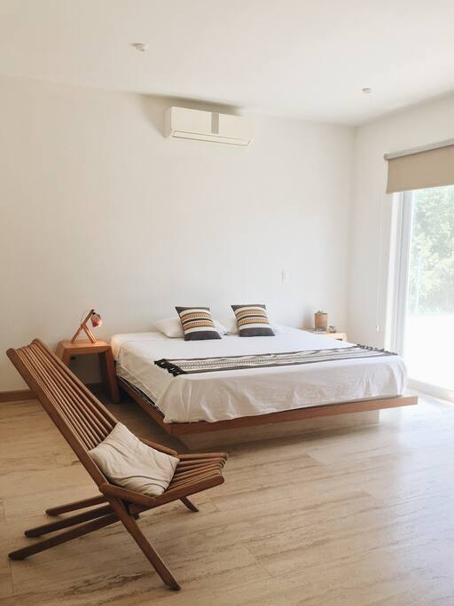 Room with balcony (street view)