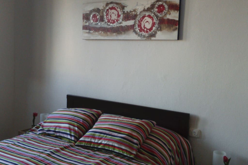 Dormitorio 1, con cama de matrimonio
