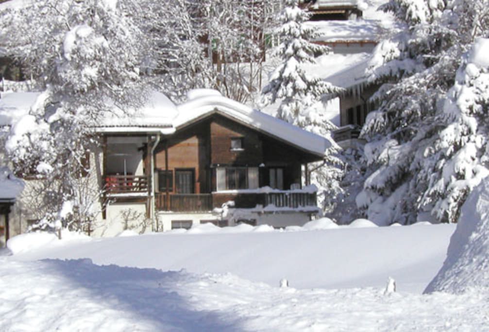 Ihr Ferienhaus im Winter