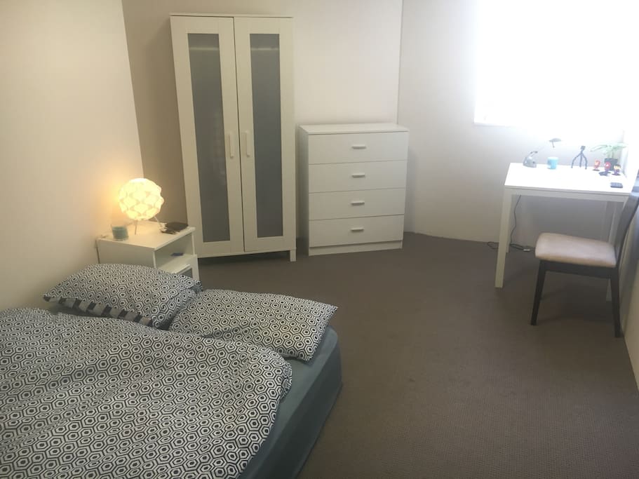 Private room with additional wardrobe