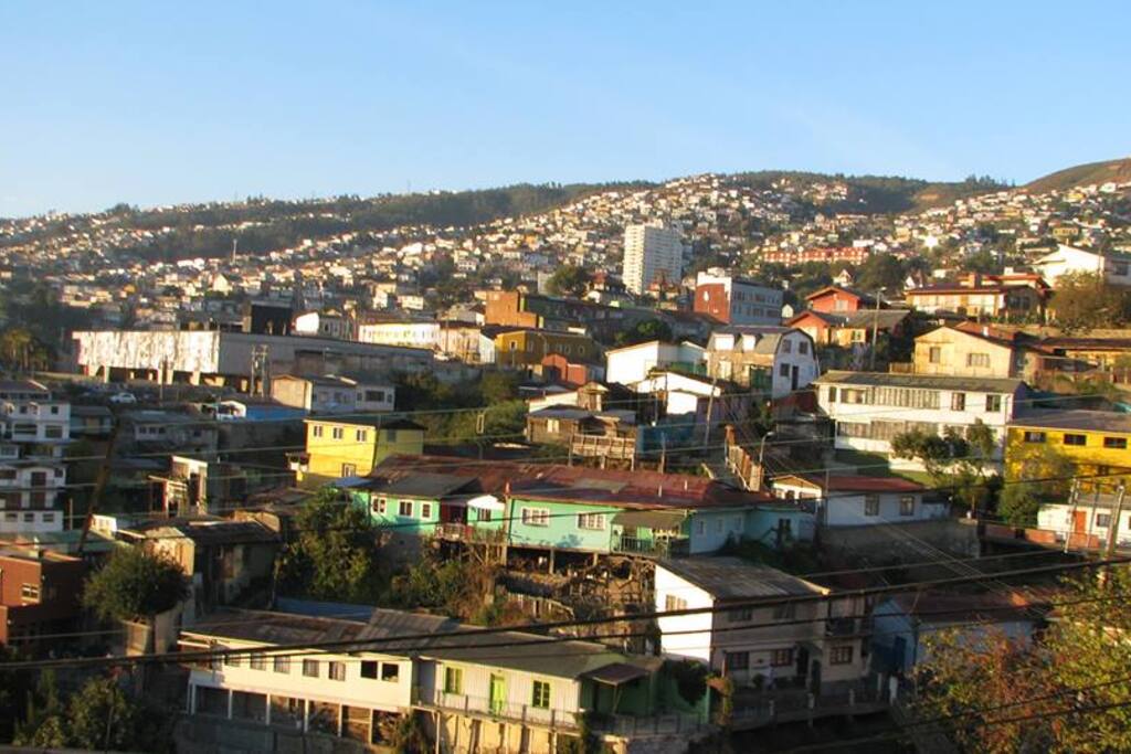 la vista de las habitaciones