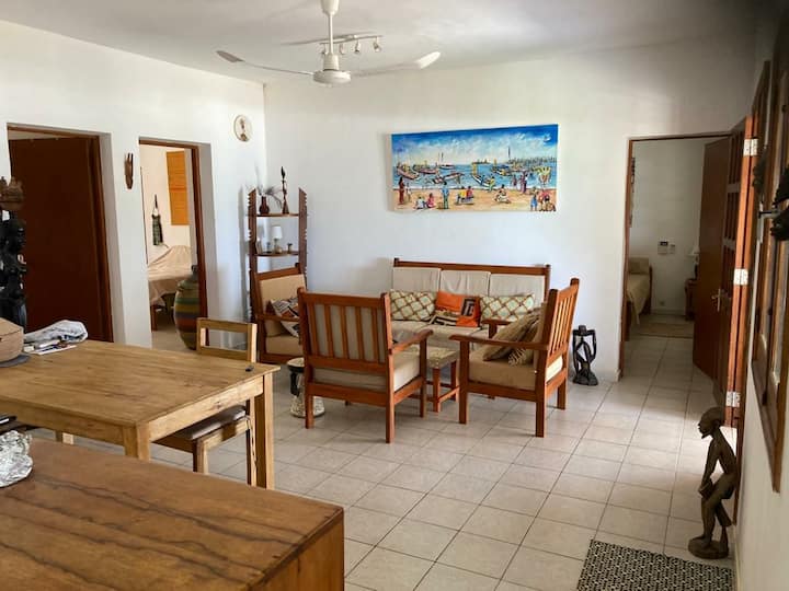 Belle Villa Avec Piscine Sur La Plage De La Somone - Senegal
