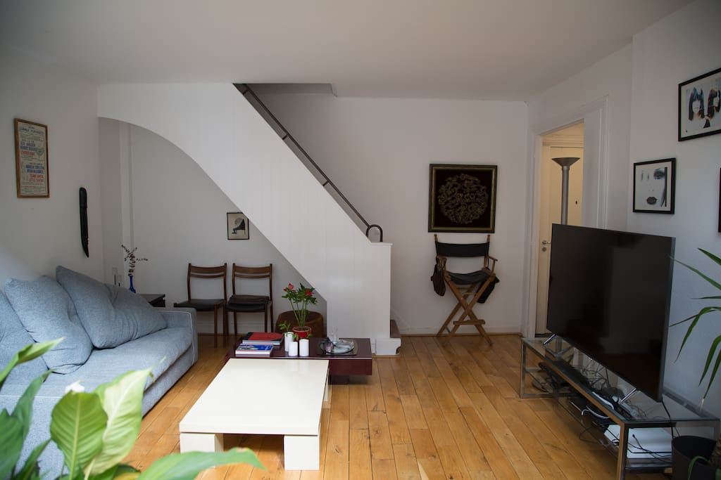 The living room