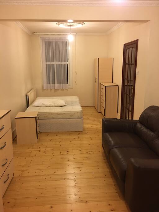 bedding area
