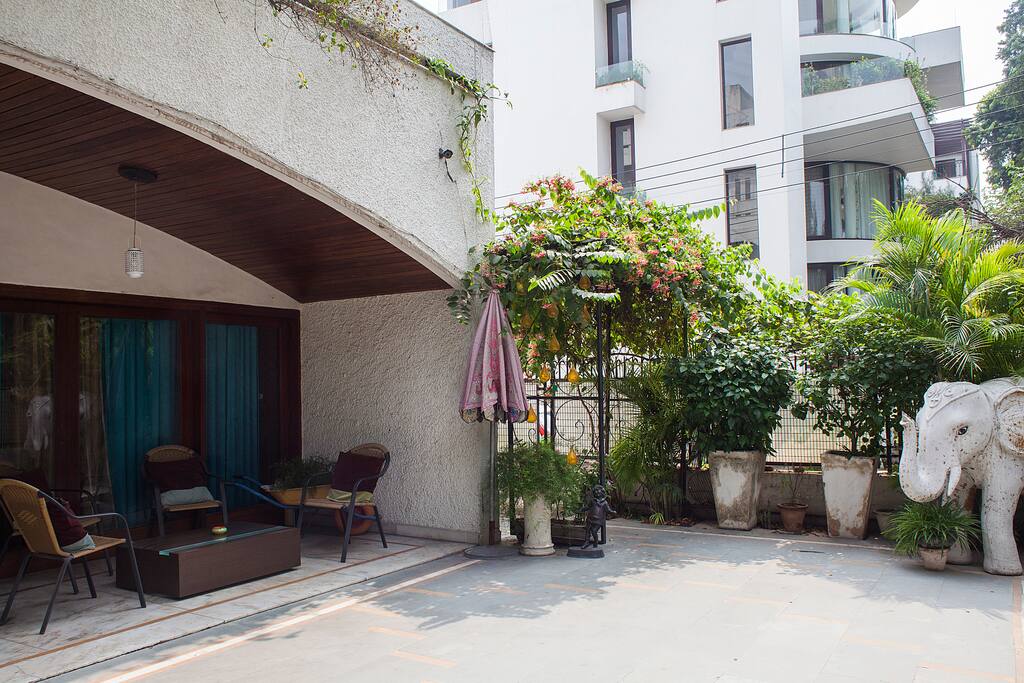 Front of the House and outdoor seating