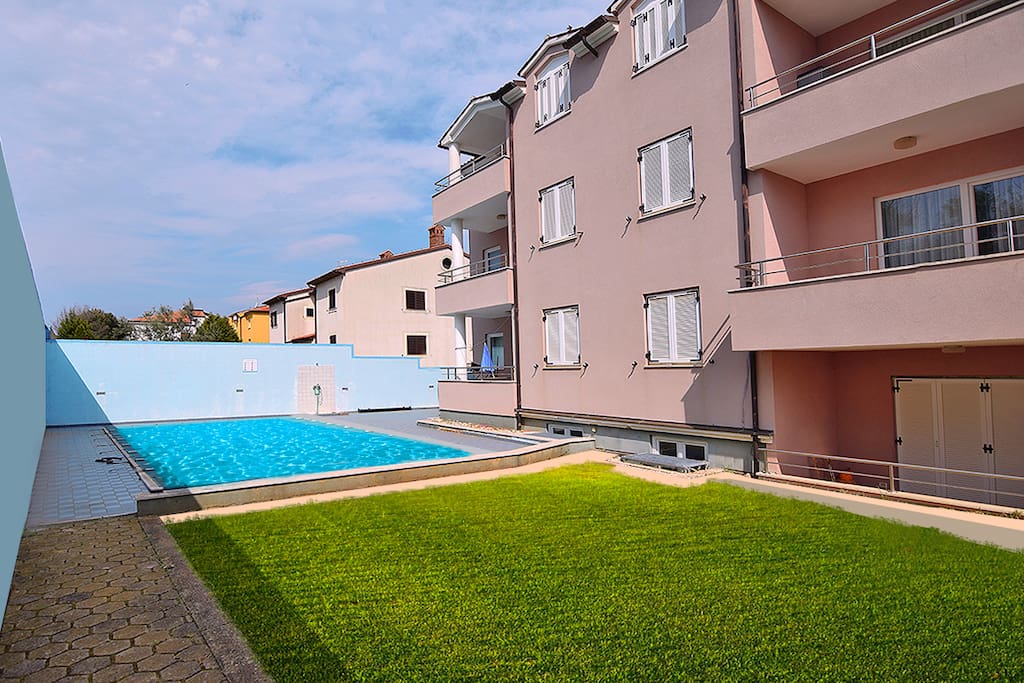shared swimming pool