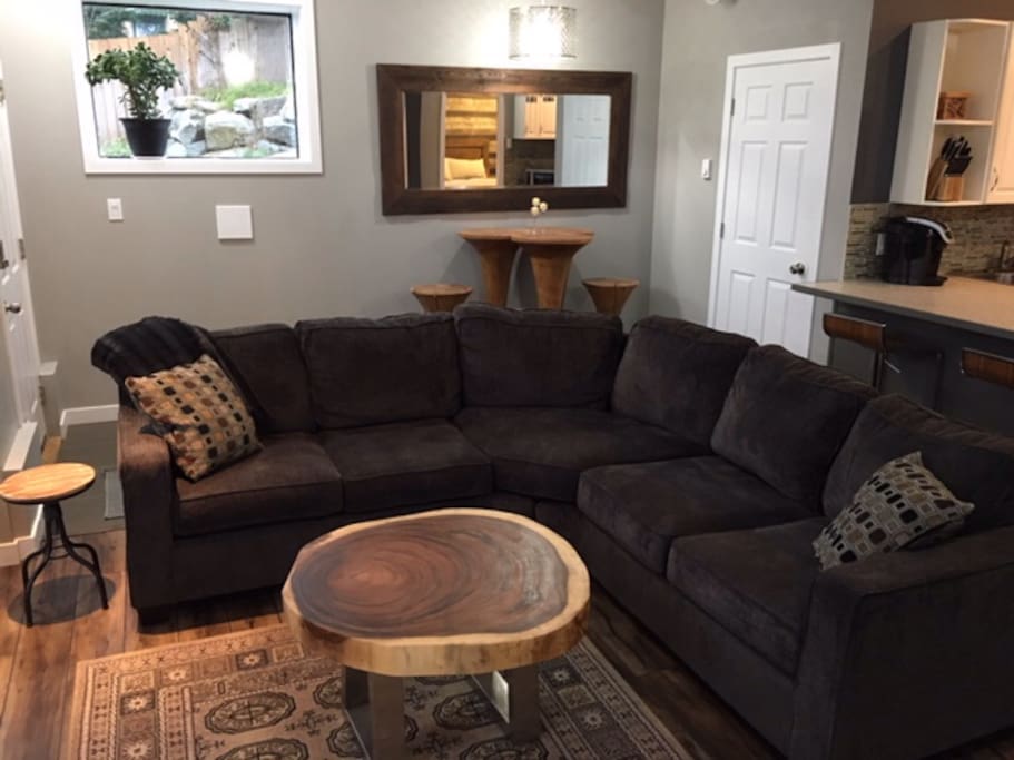 Bright, quiet and unique two bedroom suite