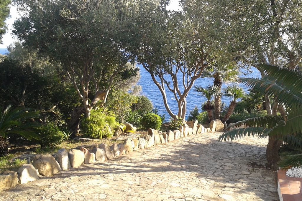 Panorama sul mare
