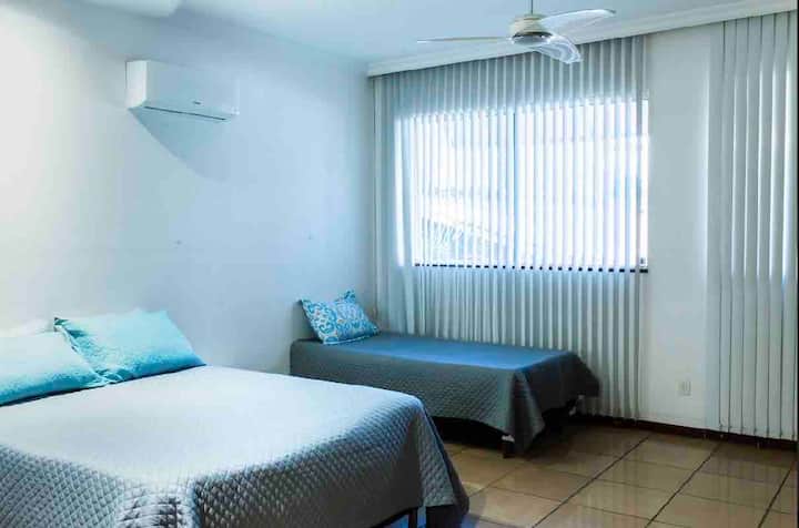 Hovedsuite med aircondition