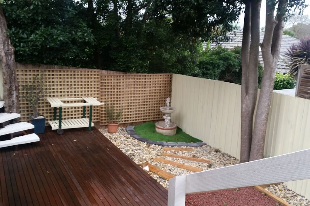 Backyard for some outdoor activity