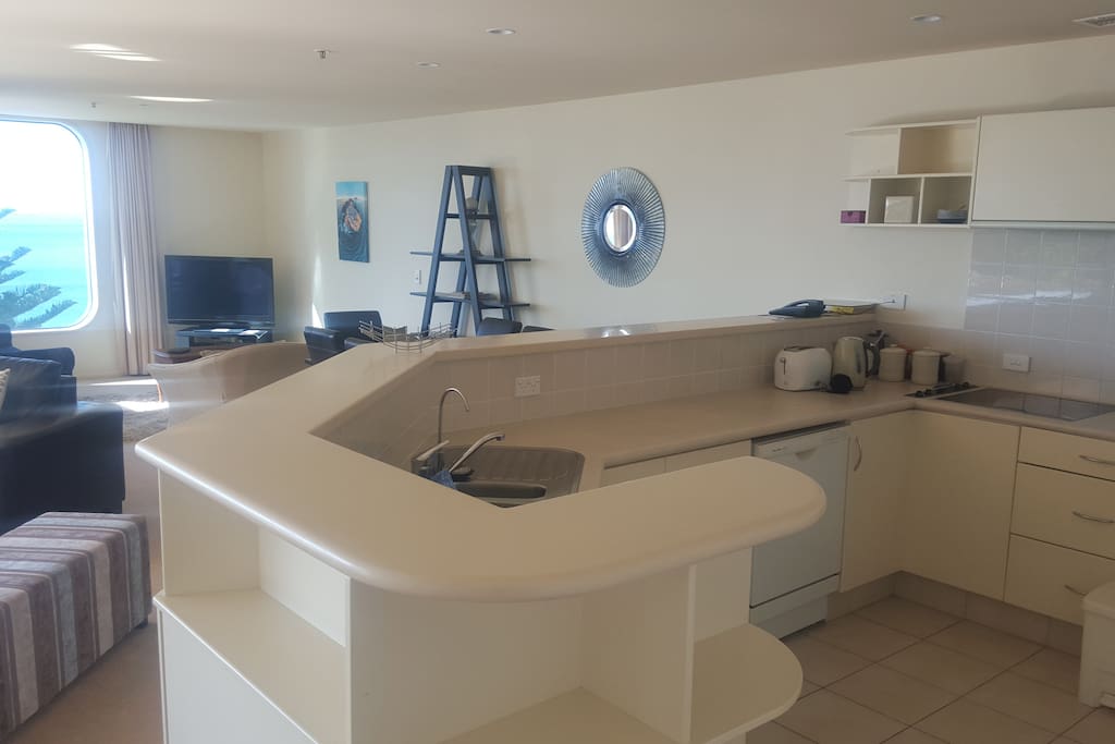 Kitchen includes dishwasher