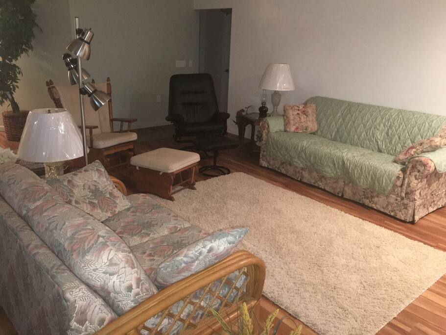 Living room seating area