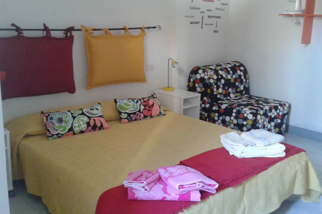 double bed if required
