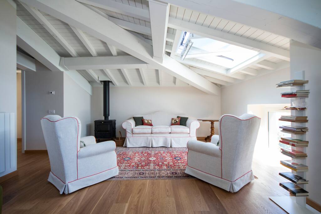 the charming living room