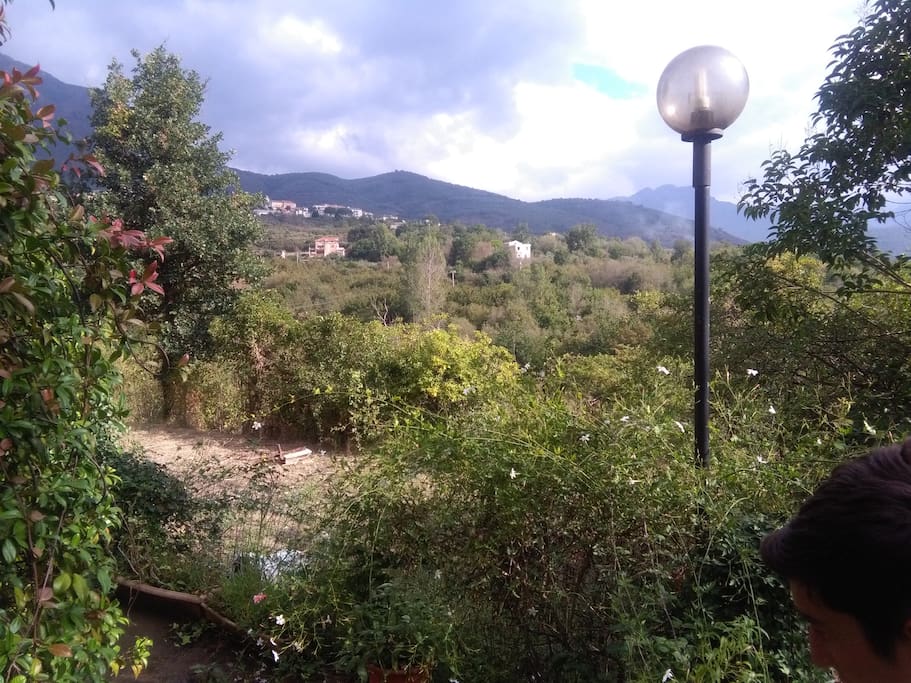 Panorama vicinissima a Giffoni Valle Piana nota per il Giffoni Film Festival per ragazzi ( seconda metà di luglio)