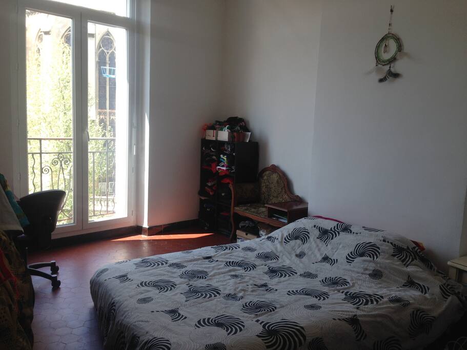 Chambre 1 sur rue calme