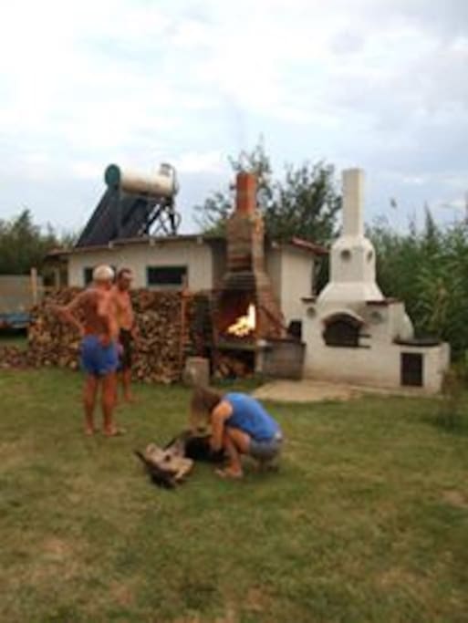 Beehive oven