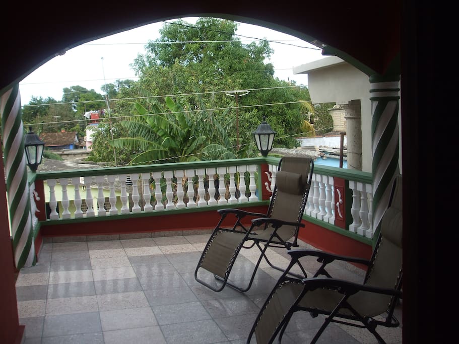 Amplia terraza