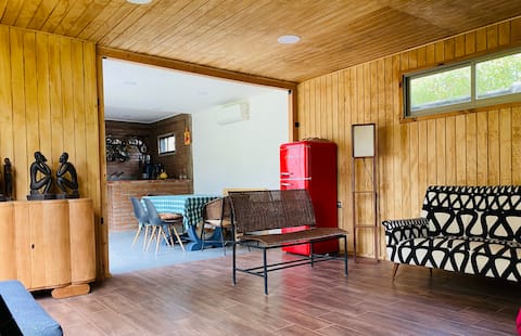 Top performing Airbnb: Cabin with a swimming pool and gazebo in Melipilla. in Melipilla