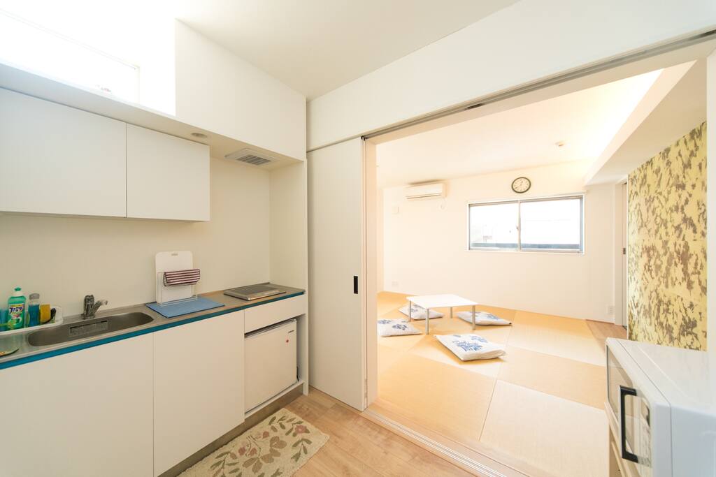 Kitchen & Bedroom