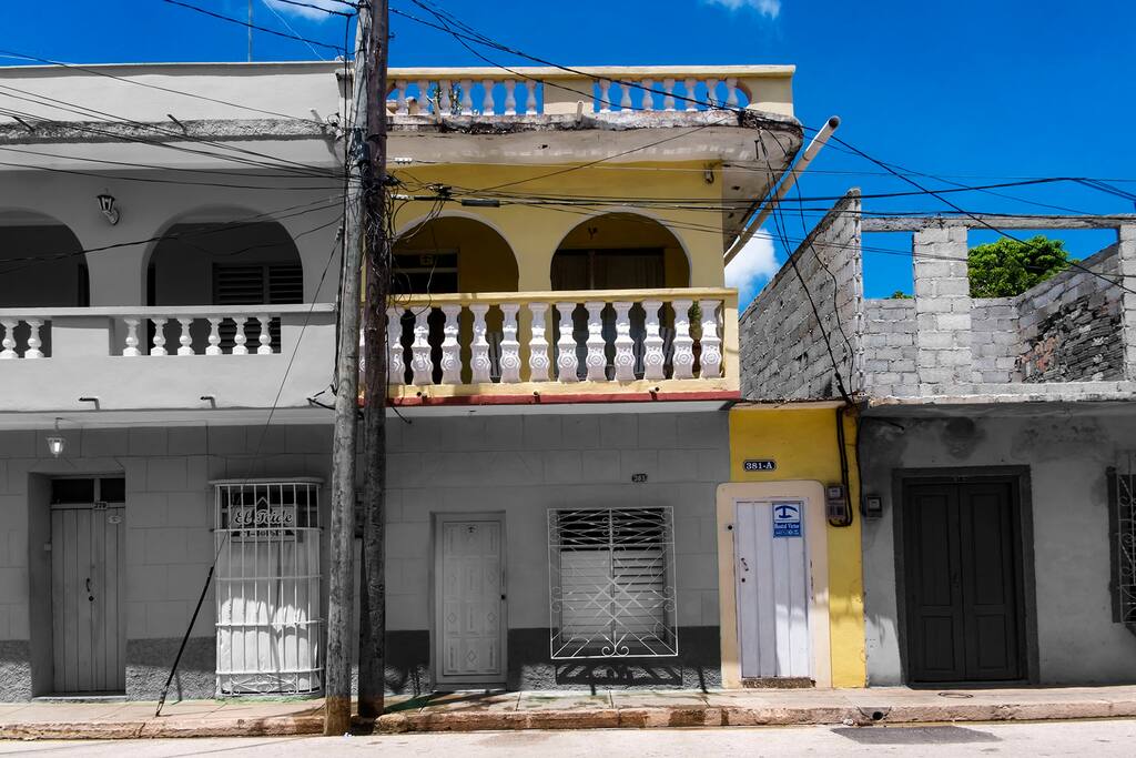Frente de la casa