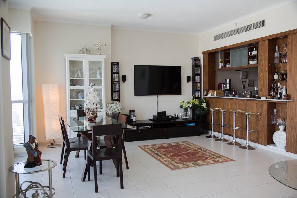 Living room with relaxing space