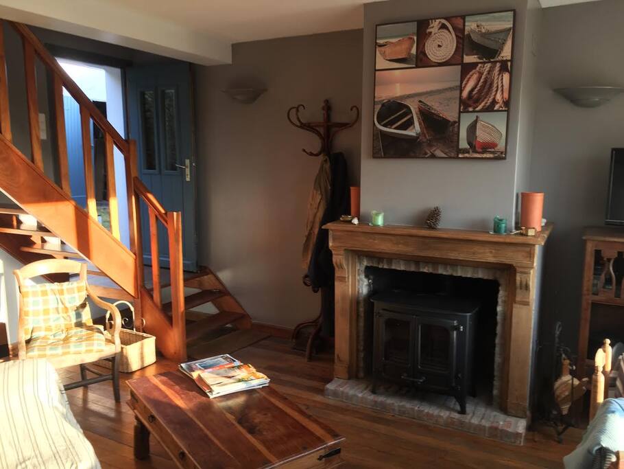 Le Salon donnant sur le jardin