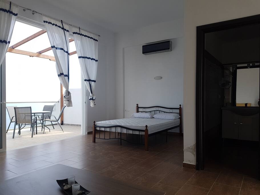 Your private and cozy bedroom with balcony