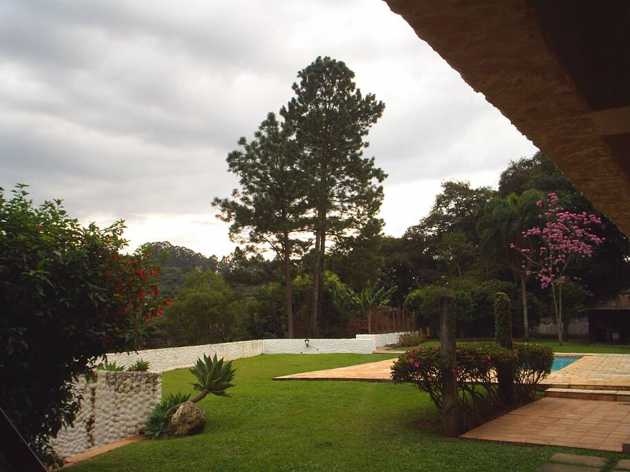 Area de lazer -piscina