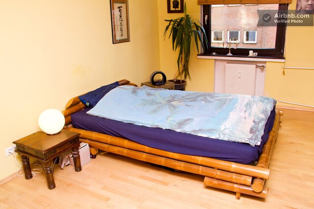 Bambusbett mit Strandblick ;)