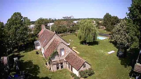 Farm near Beauval Zoo,  Sologne and Castles