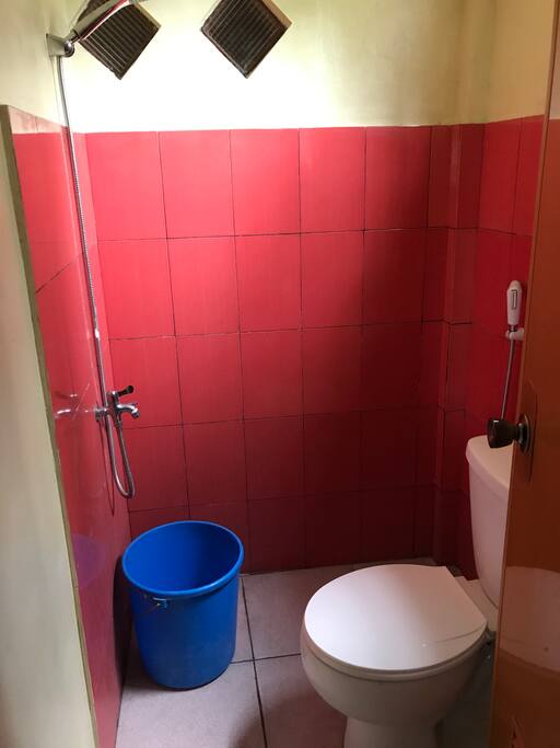Bathroom inside the suite.