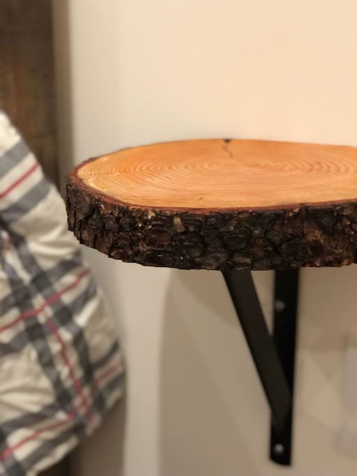 Handmade nightstand by your host!