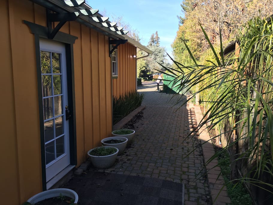 Private entrance