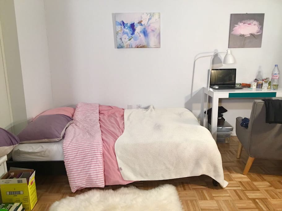 Large and fully furnished bedroom