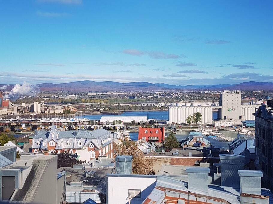 View from your room and from your private bathroom.