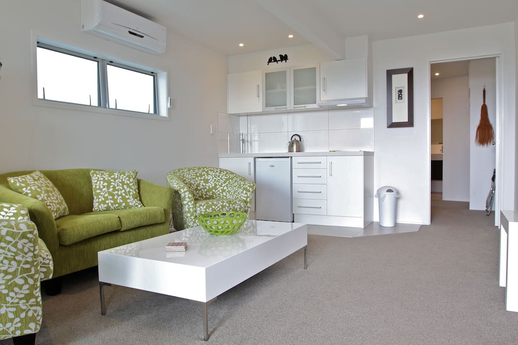 Lounge and kitchenette