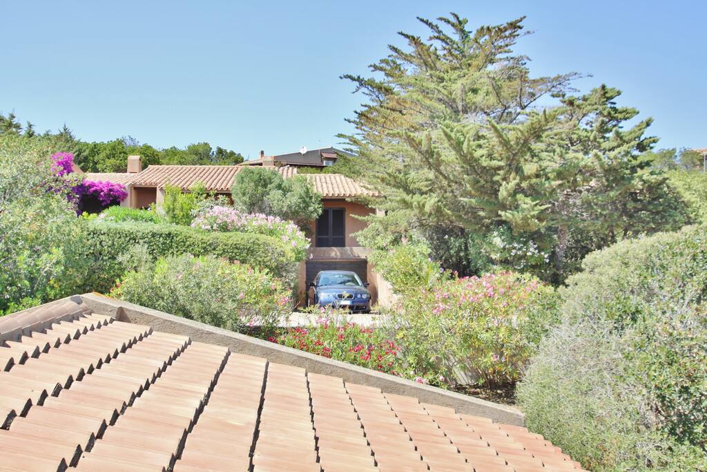 vista panoramica della casa