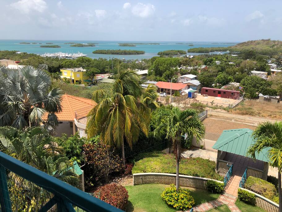 Vista desde el balcón Panorámica