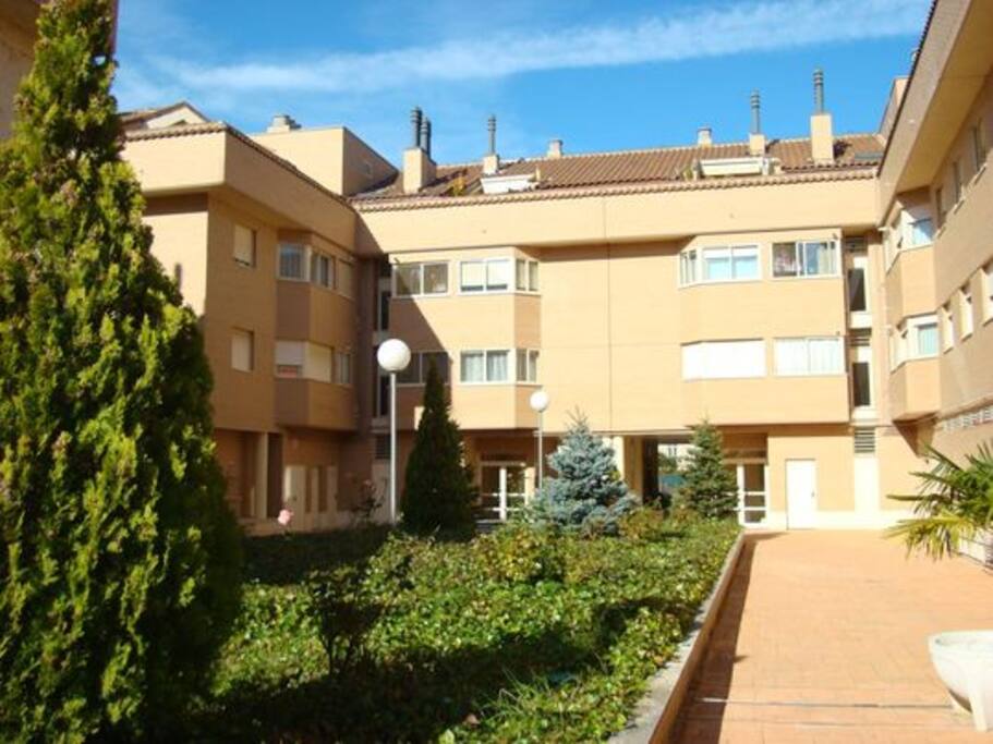 Jardines de la zona común