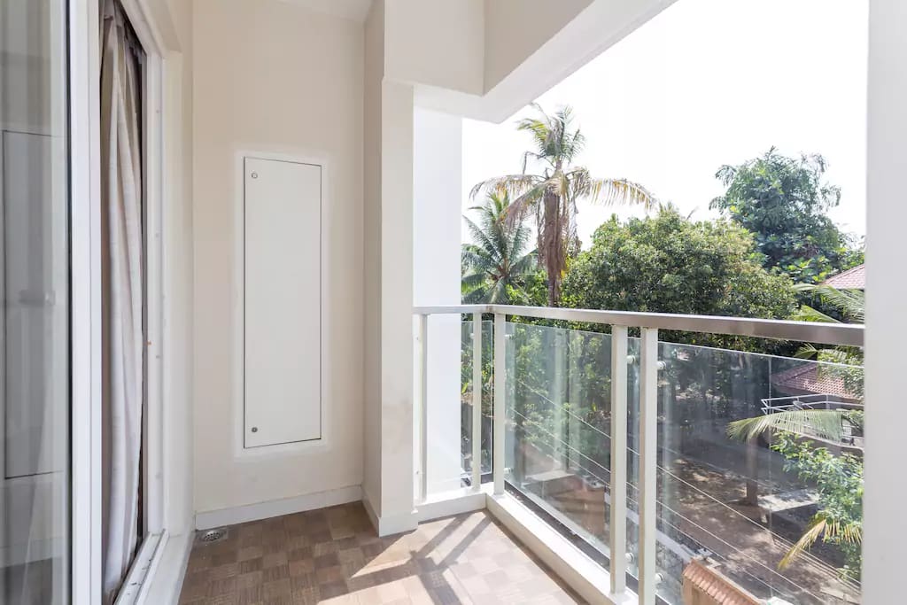 Balcony attached to bedroom