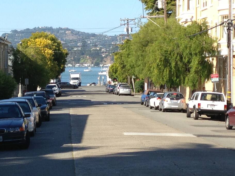 Street View, 2 blocks from water