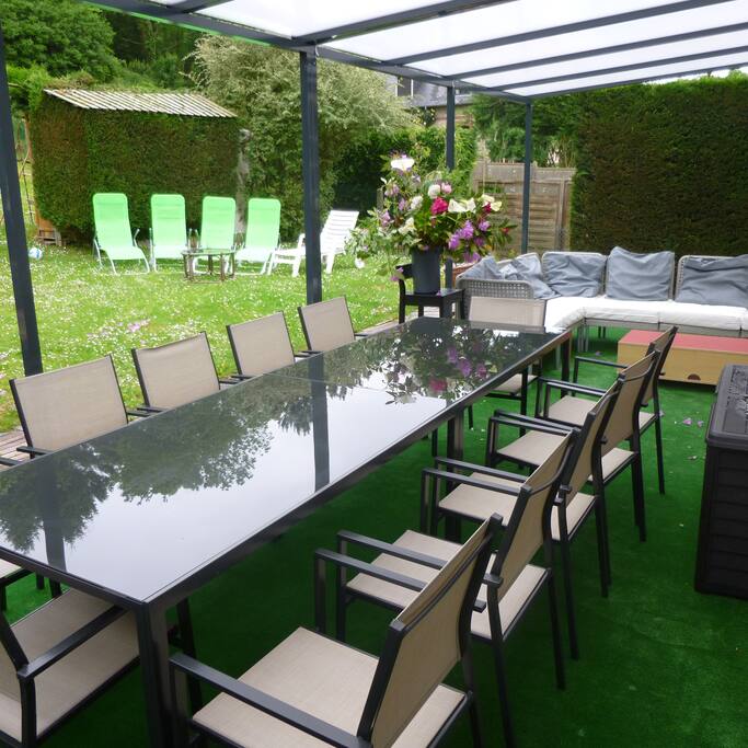 Apéritif ou barbecue en plein air c'est ça de vrais vacances.