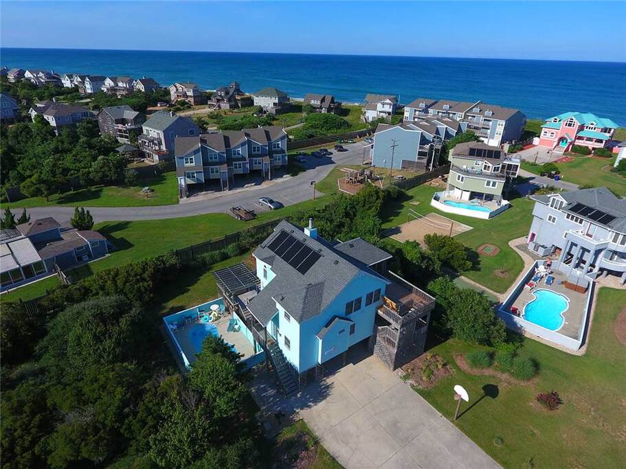 Aerial View,Building,Villa,Hotel,Resort